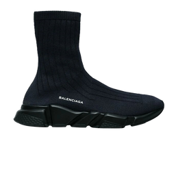 Balenciaga: Голубые кроссовки  Speed Trainer