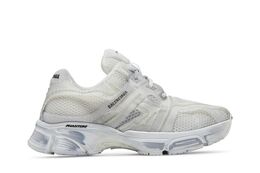 Balenciaga: Белые кроссовки  Phantom