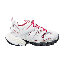 Balenciaga: Белые кроссовки  Track