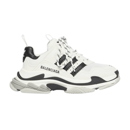 Balenciaga: Белые кроссовки  Triple S