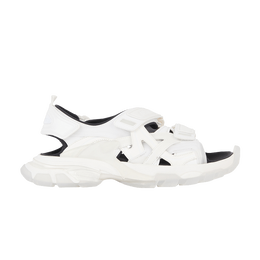 Balenciaga: Белые кроссовки  Track