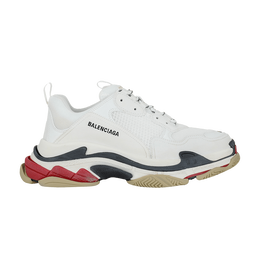 Balenciaga: Белые кроссовки  Triple S