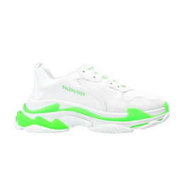Balenciaga: Белые кроссовки  Triple S