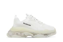 Balenciaga: Белые кроссовки  Triple S
