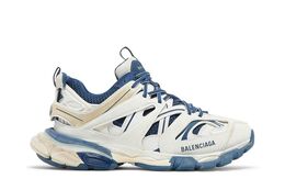Balenciaga: Белые кроссовки  Track