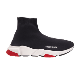 Balenciaga: Красные кроссовки  Speed Trainer
