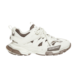 Balenciaga: Белые кроссовки  Track