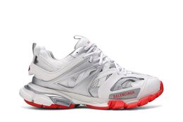 Balenciaga: Белые кроссовки  Track
