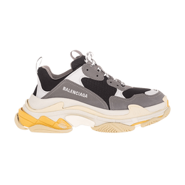 Balenciaga: Жёлтые кроссовки  Triple S