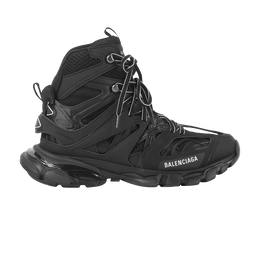 Balenciaga: Чёрные кроссовки  Track Hike