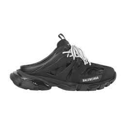 Balenciaga: Чёрные кроссовки  Track