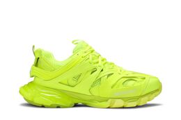 Balenciaga: Жёлтые кроссовки  Track