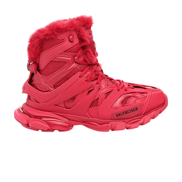 Balenciaga: Бордовые кроссовки  Track Hike