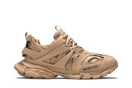 Balenciaga: Бежевые кроссовки  Track