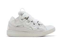 Lanvin: Белые кроссовки  Curb