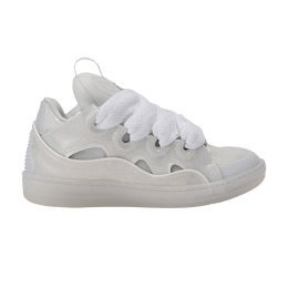 Lanvin: Белые кроссовки  Curb