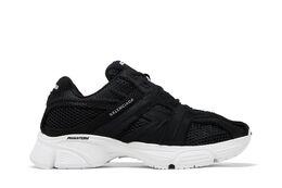 Balenciaga: Чёрные кроссовки  Phantom