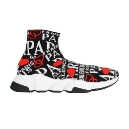Balenciaga: Чёрные кроссовки  Speed Trainer