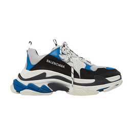 Balenciaga: Чёрные кроссовки  Triple S