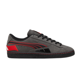 PUMA: Красные кроссовки  Suede