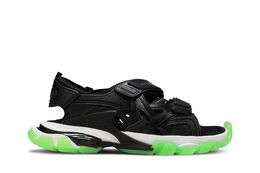 Balenciaga: Чёрные кроссовки  Track