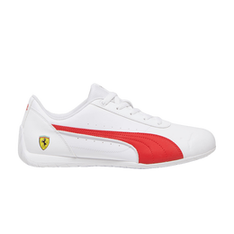 PUMA: Белые кроссовки  Ferrari