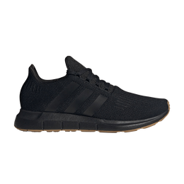 Adidas: Чёрные кроссовки  Swift Run