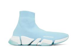 Balenciaga: Светлые кроссовки  Speed.2