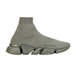 Balenciaga: Тёмные кроссовки  Speed.2