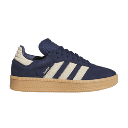 Adidas: Синие кроссовки  Samba