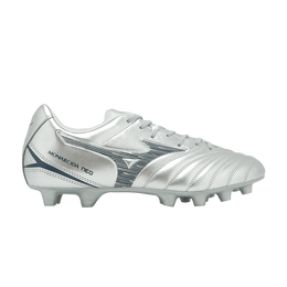 Mizuno: Серебристые кроссовки 