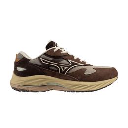 Mizuno: Кроссовки цвета хаки 