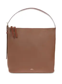 A.P.C.: Коричневая сумка-шоппер 