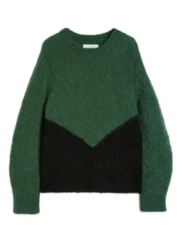 Jil Sander: Зелёный свитер 