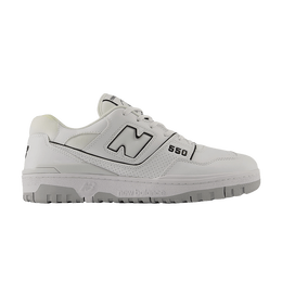 New Balance: Белые кроссовки  550