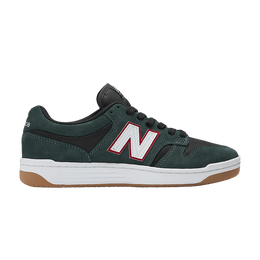 New Balance: Зелёные кроссовки  480