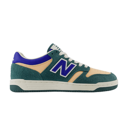 New Balance: Зелёные кроссовки  480