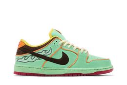 Nike: Зелёные кроссовки  Dunk Low