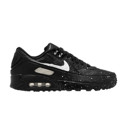 Nike: Чёрные кроссовки  Air Max 90