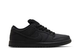 Nike: Чёрные кроссовки  Dunk Low Pro SB