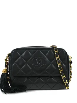 CHANEL Pre-Owned: Чёрная сумка 
