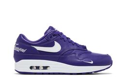 Nike: Фиолетовые кроссовки  Air Max 1