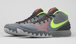 Nike: Серые кроссовки  Kyrie 1