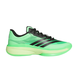 Adidas: Зелёные кроссовки  Adizero