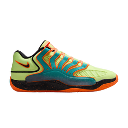 Nike: Зелёные кроссовки 