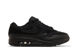Nike: Чёрные кроссовки  Air Max 1