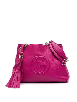 Gucci Pre-Owned: Розовая сумка-шоппер 