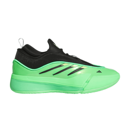 Adidas: Зелёные кроссовки  Dame