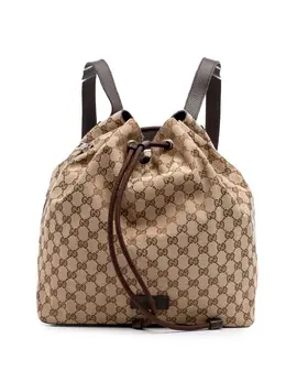 Gucci Pre-Owned: Коричневый рюкзак 