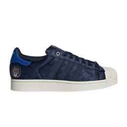 Adidas: Синие кроссовки  Superstar